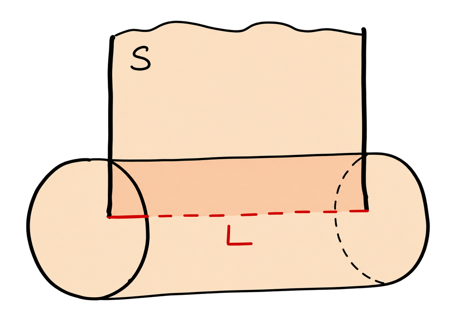 Cartoon illustration of generalized symmetries on a lattice